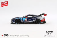 Thumbnail for PRE-ORDER MINI GT 1:64 Ford Mustang GT3 #64 Ford Multimatic Motorsports 2024 IMSA Daytona 24 Hrs