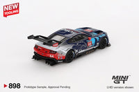 Thumbnail for PRE-ORDER MINI GT 1:64 Ford Mustang GT3 #64 Ford Multimatic Motorsports 2024 IMSA Daytona 24 Hrs