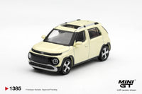 Thumbnail for PRE-ORDER MINI GT 1:64 Hyundai Casper Butter Cream Yellow Pearl MGT01385-L
