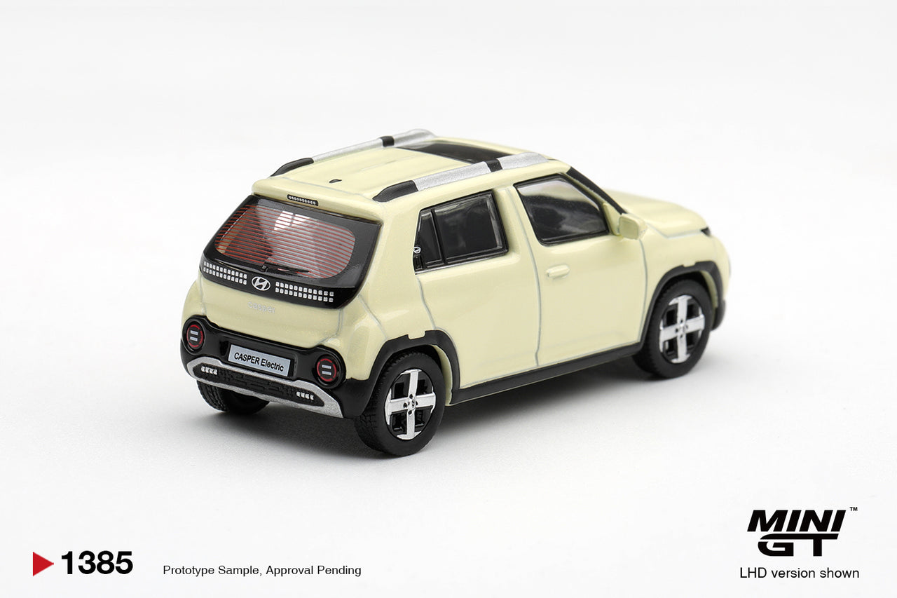 PRE-ORDER MINI GT 1:64 Hyundai Casper Butter Cream Yellow Pearl MGT01385-L