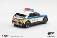 Thumbnail for PRE-ORDER MINI GT 1:64 Hyundai Ioniq 5 Police Car MGT01383-L