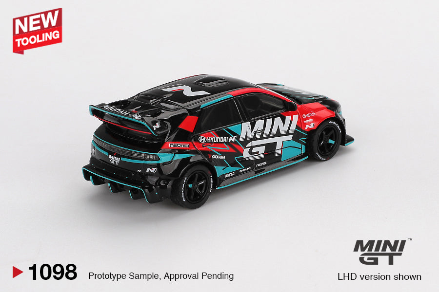 PRE-ORDER MINI GT 1:64 Hyundai Ioniq 5N MINI GT RS-01T 2025 Tokyo Auto Salon MGT01098-L