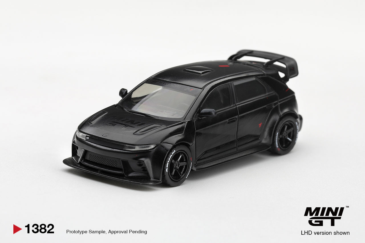 PRE-ORDER MINI GT 1:64 Hyundai Ioniq 5N RS-01T Stealth MGT01382-L