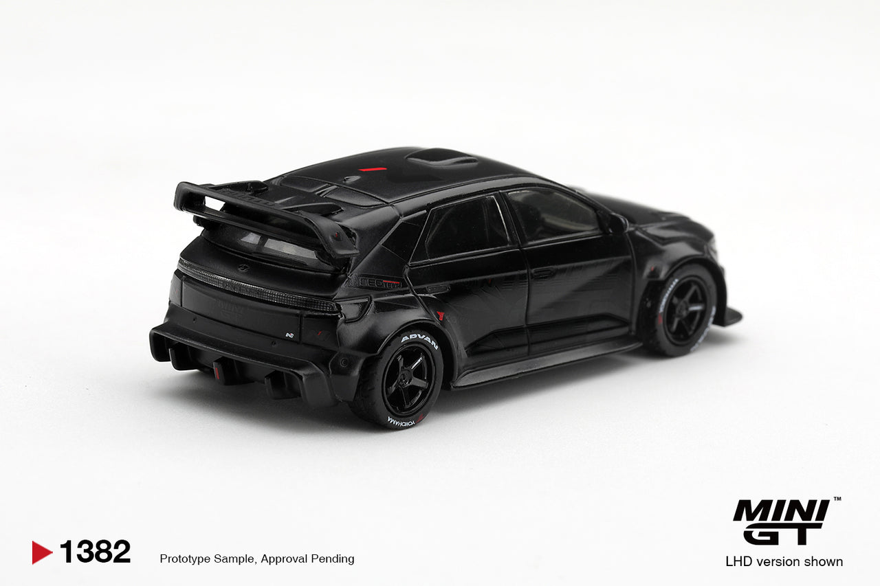 PRE-ORDER MINI GT 1:64 Hyundai Ioniq 5N RS-01T Stealth MGT01382-L
