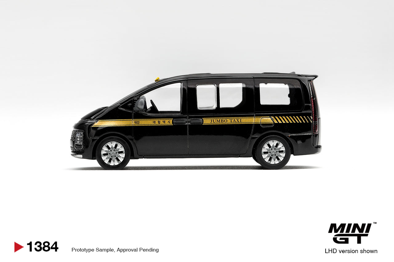 PRE-ORDER MINI GT 1:64 Hyundai Staria TAXI MGT01384-L