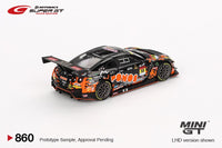 Thumbnail for PRE-ORDER MINI GT 1:64 Japan Exclusive Nissan GT-R NISMO GT3 #10 “PONOS GAINER GT-R” GAINER 2023 SUPER GT SERIES