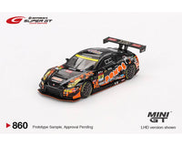 Thumbnail for PRE-ORDER MINI GT 1:64 Japan Exclusive Nissan GT-R NISMO GT3 #10 “PONOS GAINER GT-R” GAINER 2023 SUPER GT SERIES