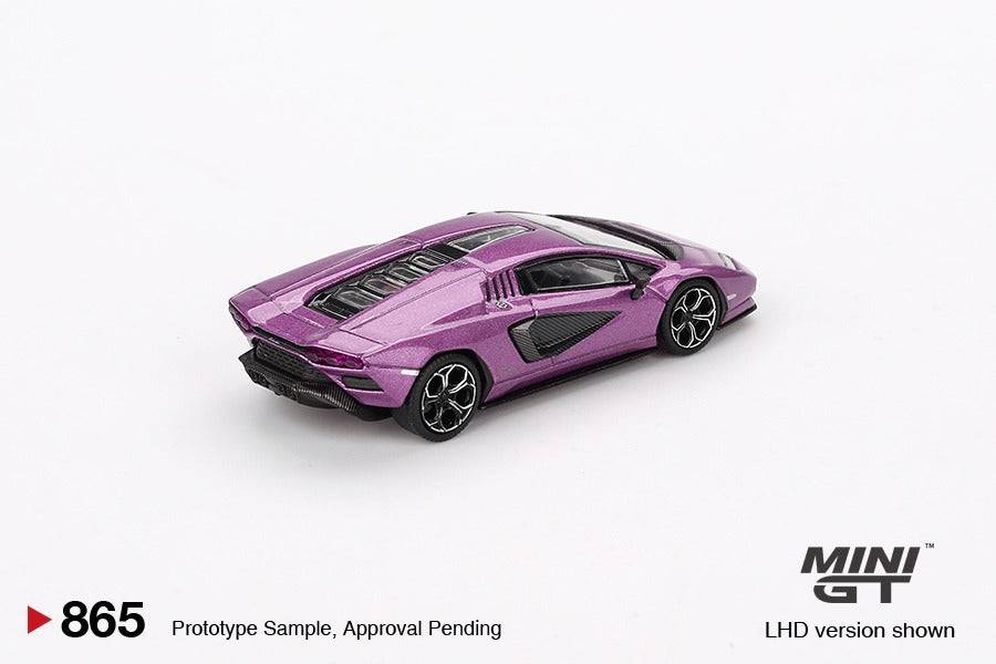 PRE-ORDER MINI GT 1:64 Lamborghini Countach LPI 800-4 Viola 30th MGT00865-L