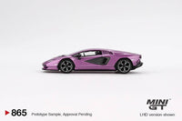 Thumbnail for PRE-ORDER MINI GT 1:64 Lamborghini Countach LPI 800-4 Viola 30th MGT00865-L