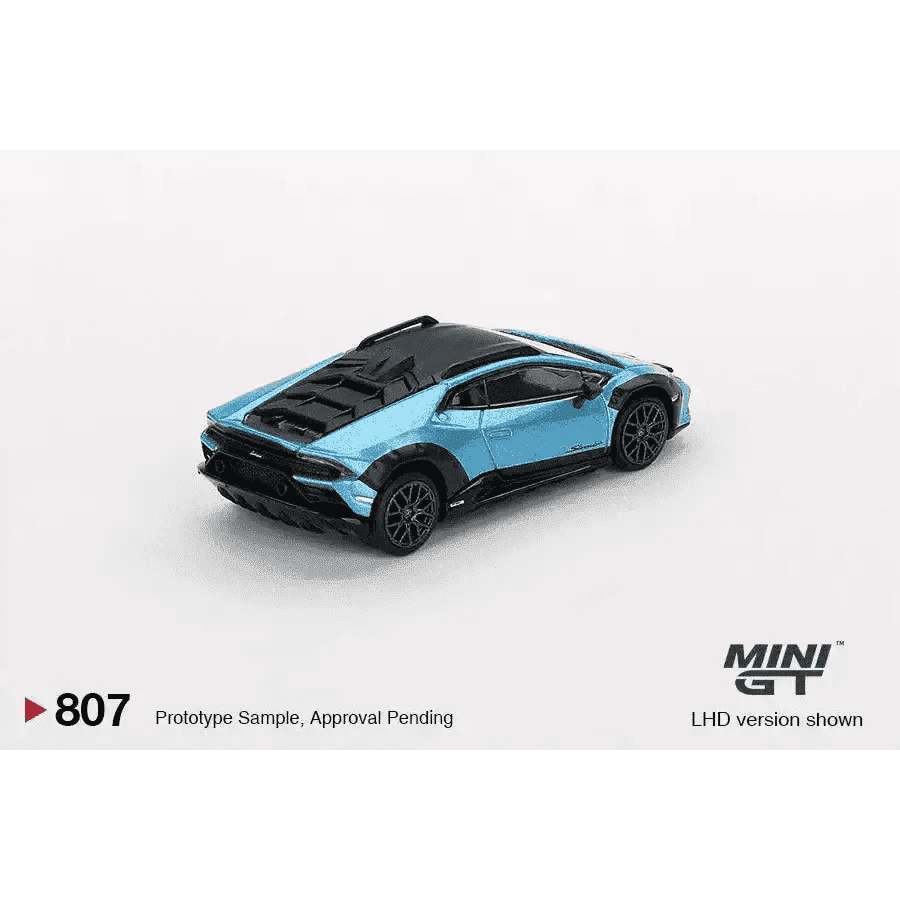 PRE-ORDER MINI GT 1:64 Lamborghini Huracán Sterrato Blu Aegir MGT00807-R