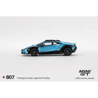 Thumbnail for PRE-ORDER MINI GT 1:64 Lamborghini Huracán Sterrato Blu Aegir MGT00807-R