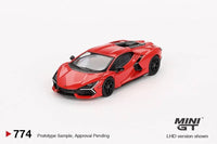 Thumbnail for PRE-ORDER MINI GT 1:64 Lamborghini Revuelto Arancio Dac Lucido MGT00774-R