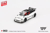 Thumbnail for PRE-ORDER MINI GT 1:64 Mazda AZ-1 Liberty Walk LB40 White 2024 Tokyo Auto Salon MGT00953-R