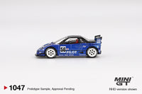 Thumbnail for PRE-ORDER MINI GT 1:64 Mazda AZ-1 Liberty Walk LB40 PILOT MGT01047-R