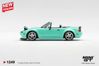 Thumbnail for PRE-ORDER MINI GT 1:64 Mazda MX-5 NA Pandem Mint Green – NEW TOOLING MGT01249-R