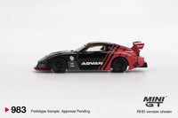 Thumbnail for PRE-ORDER MINI GT 1:64 Mazda RX-7 FD3S LB Super Silhouette ADVAN MGT00963-R