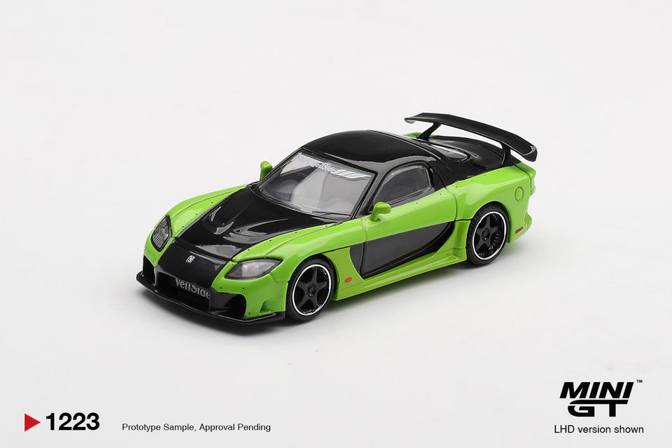 MINI GT 1:64 Mazda RX-7 VeilSide Fortune7 Green MGT01223-R