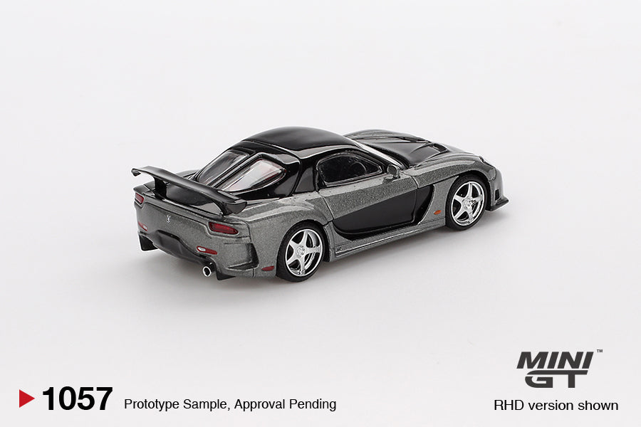 PRE-ORDER MINI GT 1:64 Mazda RX-7 VeilSide Fortune Grey MGT01057-R
