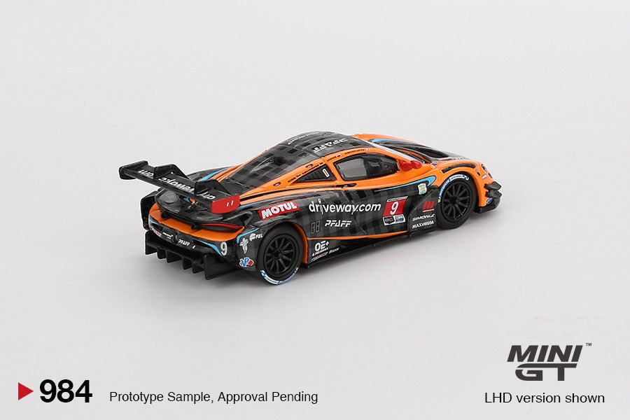 PRE-ORDER MINI GT 1:64 McLaren 720S GT3 Evo Pfaff Motorsports 2024 IMSA Daytona MGT0984-L