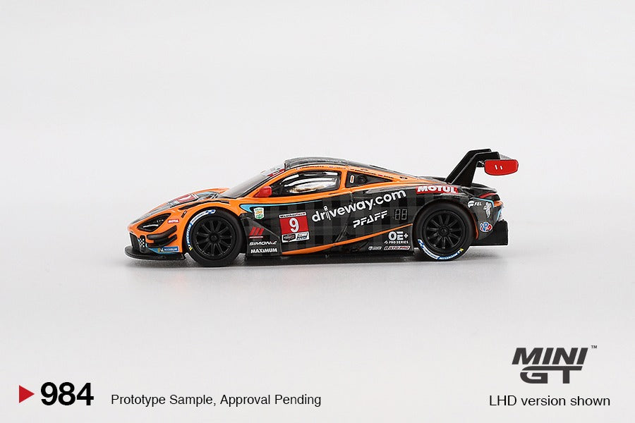 PRE-ORDER MINI GT 1:64 McLaren 720S GT3 Evo Pfaff Motorsports 2024 IMSA Daytona MGT0984-L