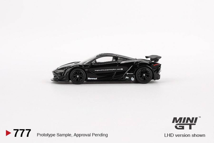 PRE-ORDER MINI GT 1:64 McLaren 720S LB★Works Black MGT00777-R