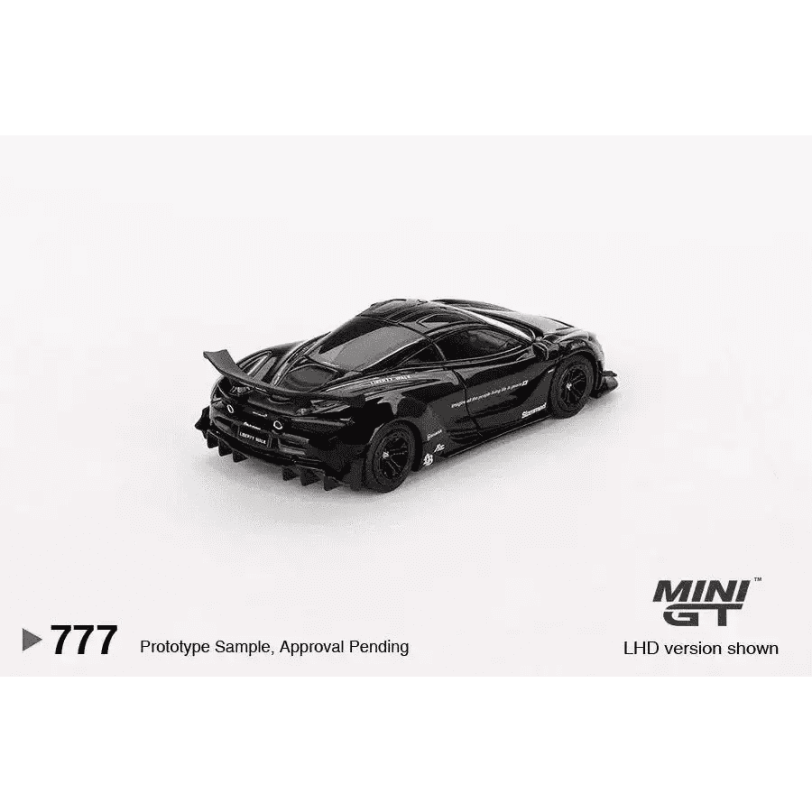 PRE-ORDER MINI GT 1:64 McLaren 720S LB★Works Black MGT00777-R