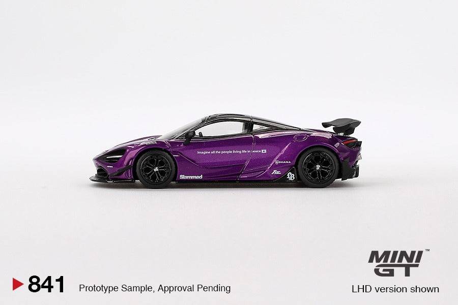 PRE-ORDER MINI GT 1:64 McLaren 720S LB★Works Purple MGT00841-R