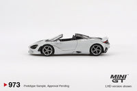 Thumbnail for PRE-ORDER MINI GT 1:64 McLaren 750S Spider Cirrus Grey