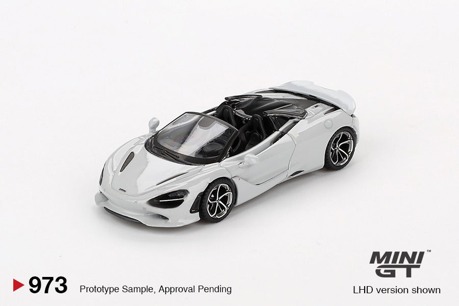 PRE-ORDER MINI GT 1:64 McLaren 750S Spider Cirrus Grey