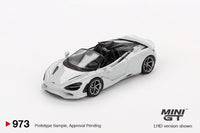 Thumbnail for PRE-ORDER MINI GT 1:64 McLaren 750S Spider Cirrus Grey