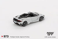 Thumbnail for PRE-ORDER MINI GT 1:64 McLaren 750S Spider Cirrus Grey