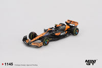 Thumbnail for PRE-ORDER MINI GT 1:64 McLaren MCL38 #4 Lando Norris F1 2024 Hungarian GP 2nd Place MGT01145-L