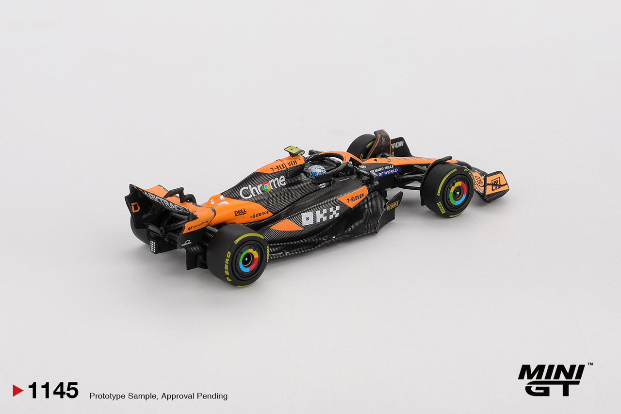 PRE-ORDER MINI GT 1:64 McLaren MCL38 #4 Lando Norris F1 2024 Hungarian GP 2nd Place MGT01145-L