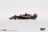 Thumbnail for PRE-ORDER MINI GT 1:64 McLaren MCL38 #81 Oscar Piastri 2024 F1 2024 Hungarian GP Winner MGT01146-L