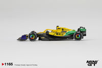 Thumbnail for PRE-ORDER MINI GT 1:64 McLaren MCL38 #81 Oscar Piastri 2024 F1 2024 Monaco GP 2nd Place MGT01165-L