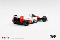 Thumbnail for PRE-ORDER MINI GT 1:64 McLaren MP4/4 #11 Alain Prost 1988 Canadian Grand Prix 2nd Place MGT01315-L