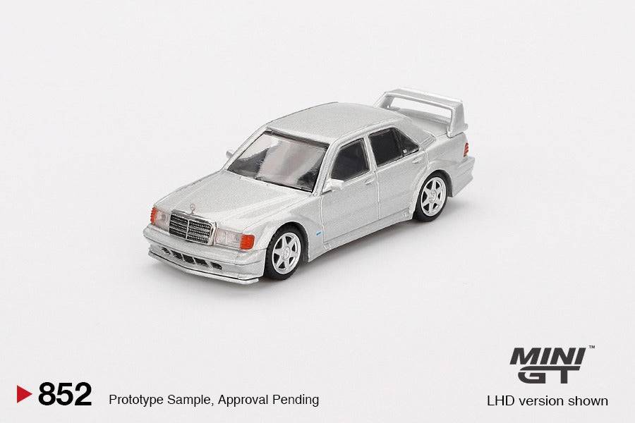 PRE-ORDER MINI GT 1:64 Mercedes-Benz 190E 2.5-16 Evolution II Astral Silver MGT00852-L