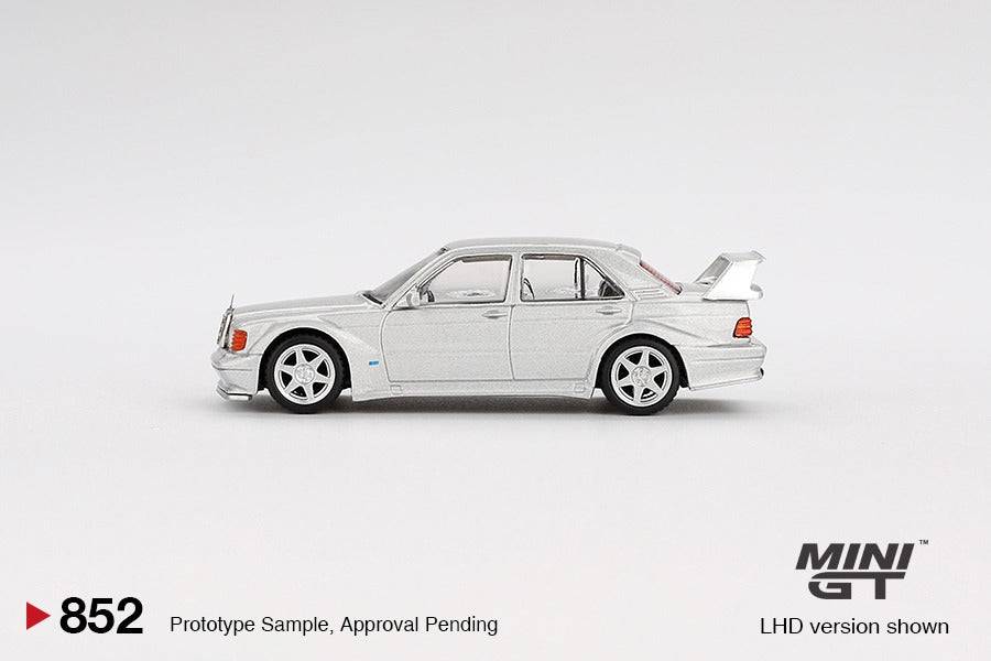 PRE-ORDER MINI GT 1:64 Mercedes-Benz 190E 2.5-16 Evolution II Astral Silver MGT00852-L