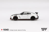 Thumbnail for PRE-ORDER MINI GT 1:64 Nissan GT-R Nismo 2024 Brilliant White Pearl MGT01045-R