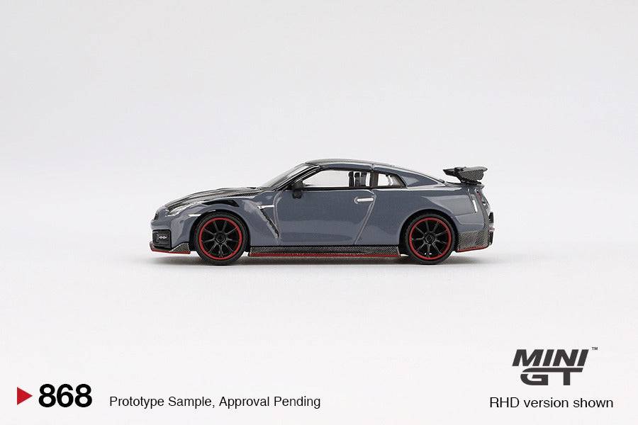 PRE-ORDER MINI GT 1:64 Nissan GT-R Nismo 2024 NISMO Stealth Gray MGT00868-R