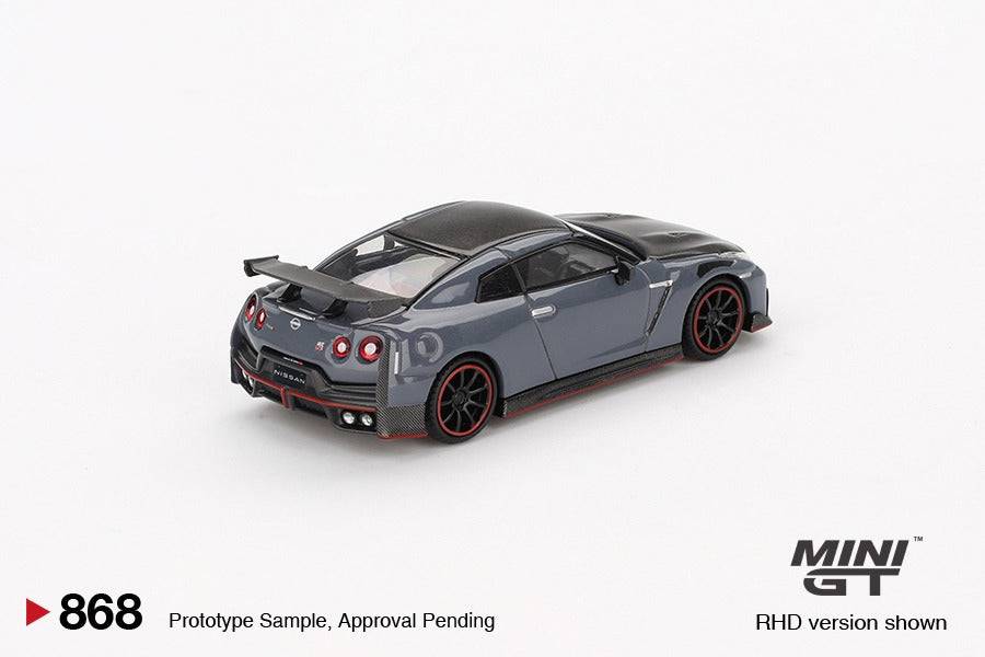 PRE-ORDER MINI GT 1:64 Nissan GT-R Nismo 2024 NISMO Stealth Gray MGT00868-R