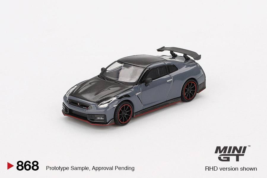 PRE-ORDER MINI GT 1:64 Nissan GT-R Nismo 2024 NISMO Stealth Gray MGT00868-R