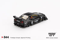 Thumbnail for PRE-ORDER MINI GT 1:64 Nissan LB-ER34 Super Silhouette SKYLINE Black MGT00844-BL