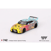 Thumbnail for PRE-ORDER MINI GT 1:64 Nissan LB-Silhouette WORKS GT NISSAN 35GT-RR Ver.1 KUMA MGT00742-R