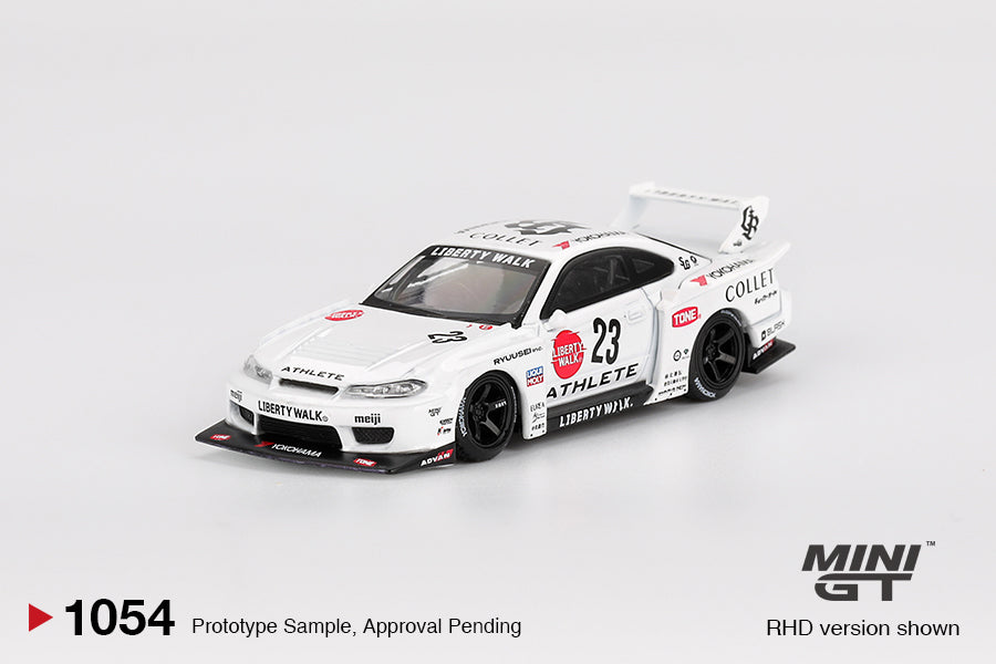 PRE-ORDER MINI GT 1:64 Nissan Nissan LB-Super Silhouette S15 SILVIA ATHLETE MGT01054-R