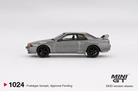 Thumbnail for PRE-ORDER MINI GT 1:64 Nissan Skyline GT-R NISMO BNR32 CRS Version Dark Metal Gray MGT01024-R