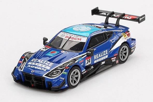 PRE-ORDER MINI GT 1:64 Nissan Z GT500 #24 "Realize Corporation ADVAN Z" Kondo Racing 2023 SUPER GT SERIES MGT00850-BL