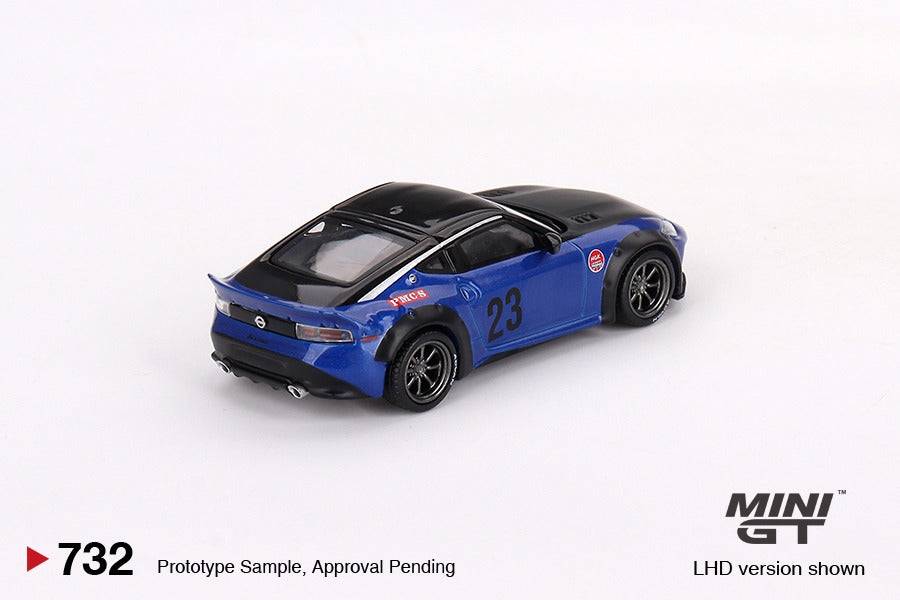 PRE-ORDER MINI GT 1:64 Nissan Z LB Nation Works Serian Blue MGT00732-R