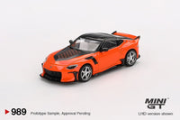 Thumbnail for PRE-ORDER MINI GT 1:64 Nissan Z VeilSide FFZ400 Orange MGT00989-R