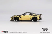 Thumbnail for PRE-ORDER MINI GT 1:64 Nissan Z VeilSide FZ400 Gold Chrome MGT00985-R